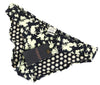 Black Polyester Swimwear