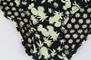 Black Polyester Swimwear