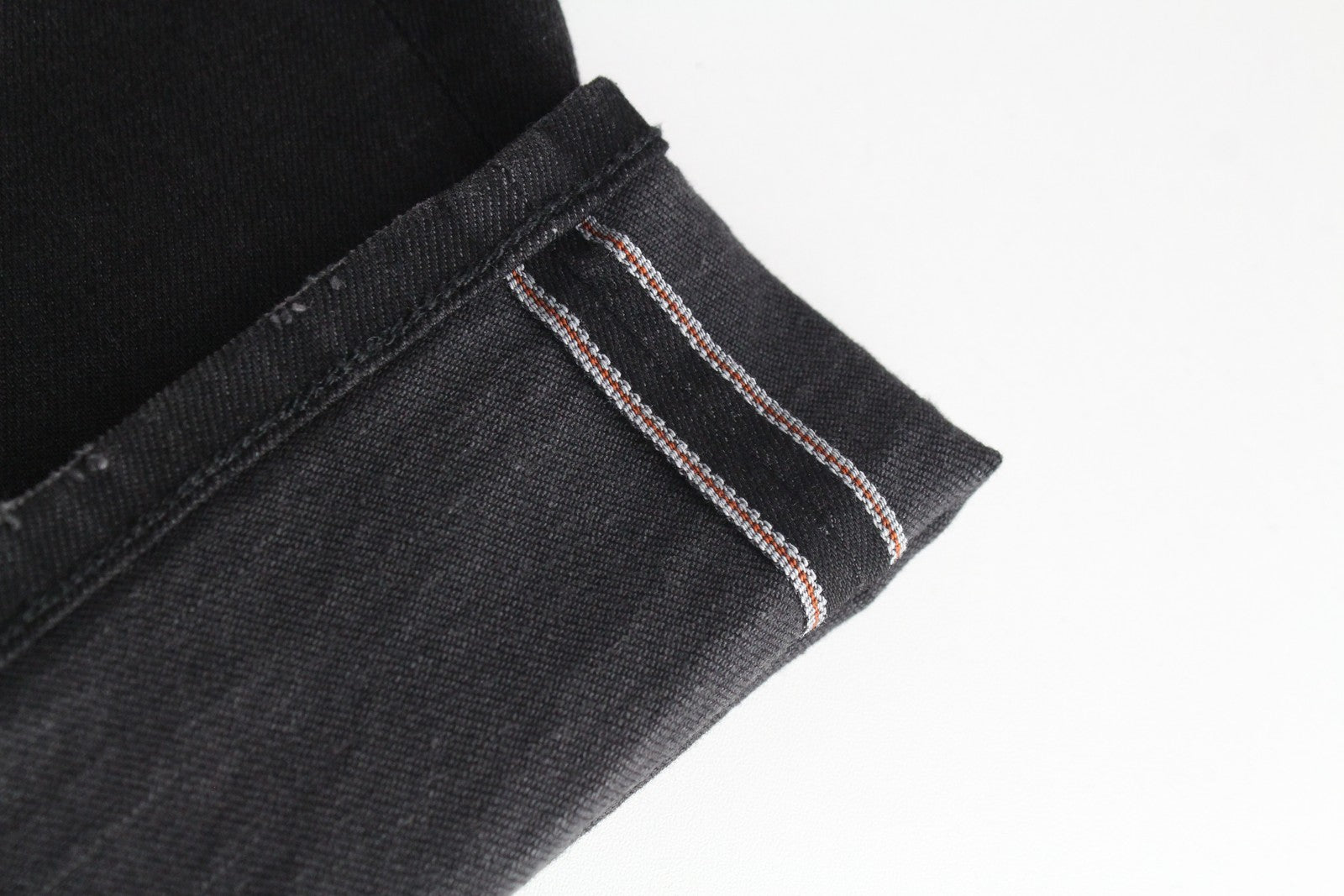 REPLAY Grover Men Jeans W29/L34 Black Cotton Stretch Straight Wash Selvedge