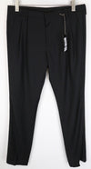 Black Wool Trousers