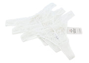 SCANDALE Le String Sensual-Undyed Women Panties M White Delicate Lace 3-Pack
