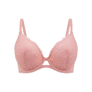 SCANDALE Le Plunge Side Spacer Sublime-Corail Women Bra 85B Laces Print