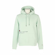 TOMMY HILFIGER Pocket Placement Men Hoodie S Mint Kangaroo