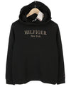 Black Cotton Hoodie