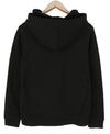Black Cotton Hoodie