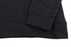 Black Cotton Hoodie