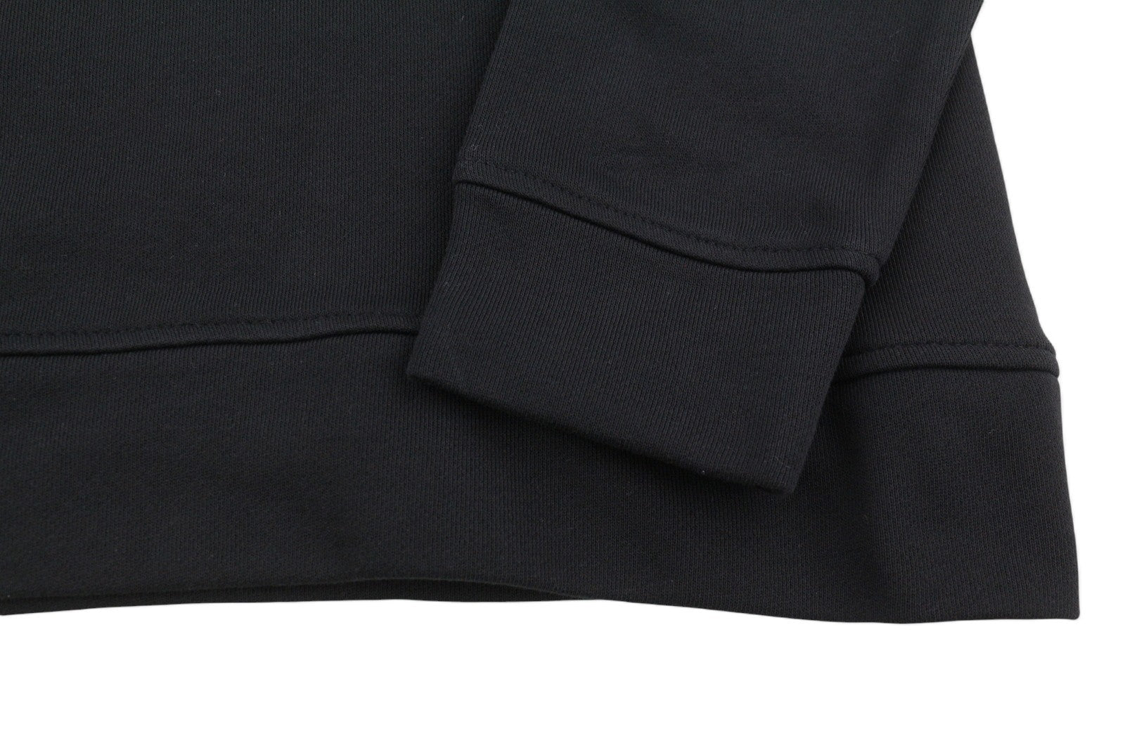 TOMMY HILFIGER Women Hoodie M Black Oversized Logo