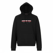TOMMY HILFIGER Men Hoodie XL Black Kangaroo Logo