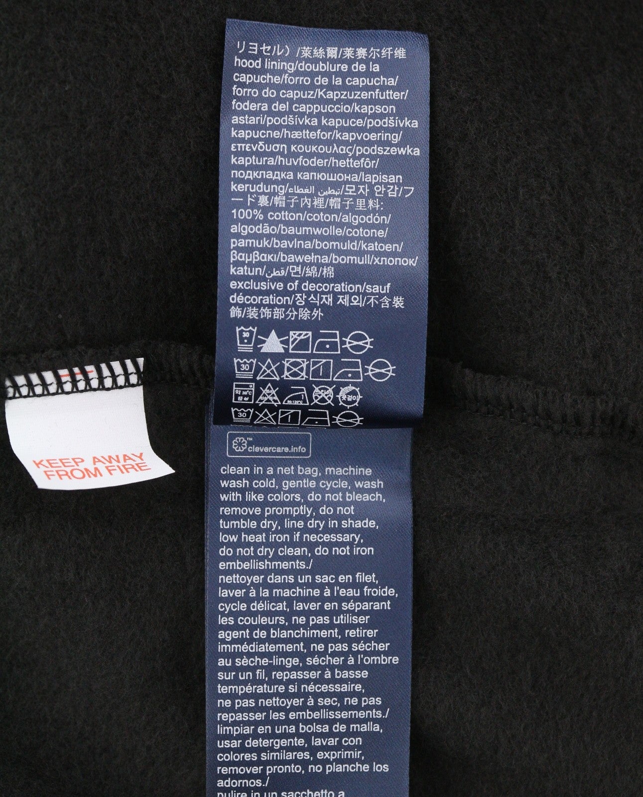 TOMMY HILFIGER Men Hoodie XL Black Kangaroo Logo