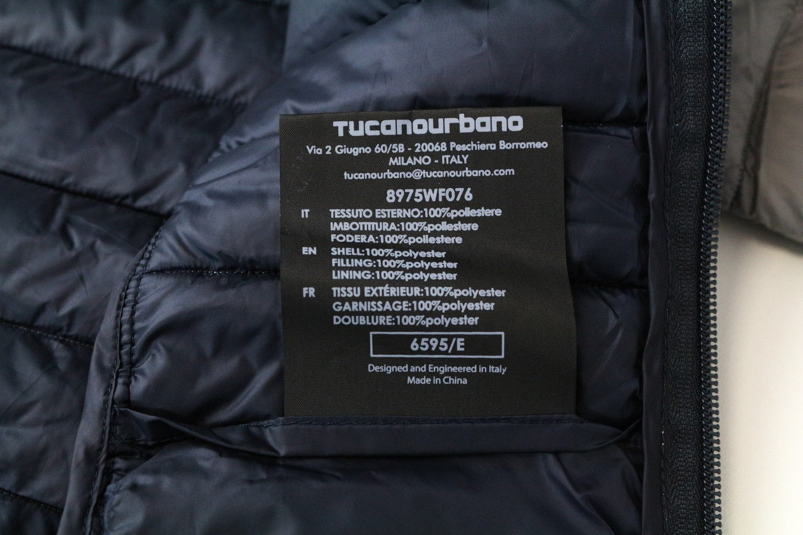 TUCANO URBANO Lot Pack Women's Jacket IT38 Grey Padded Motorcycle Breathable