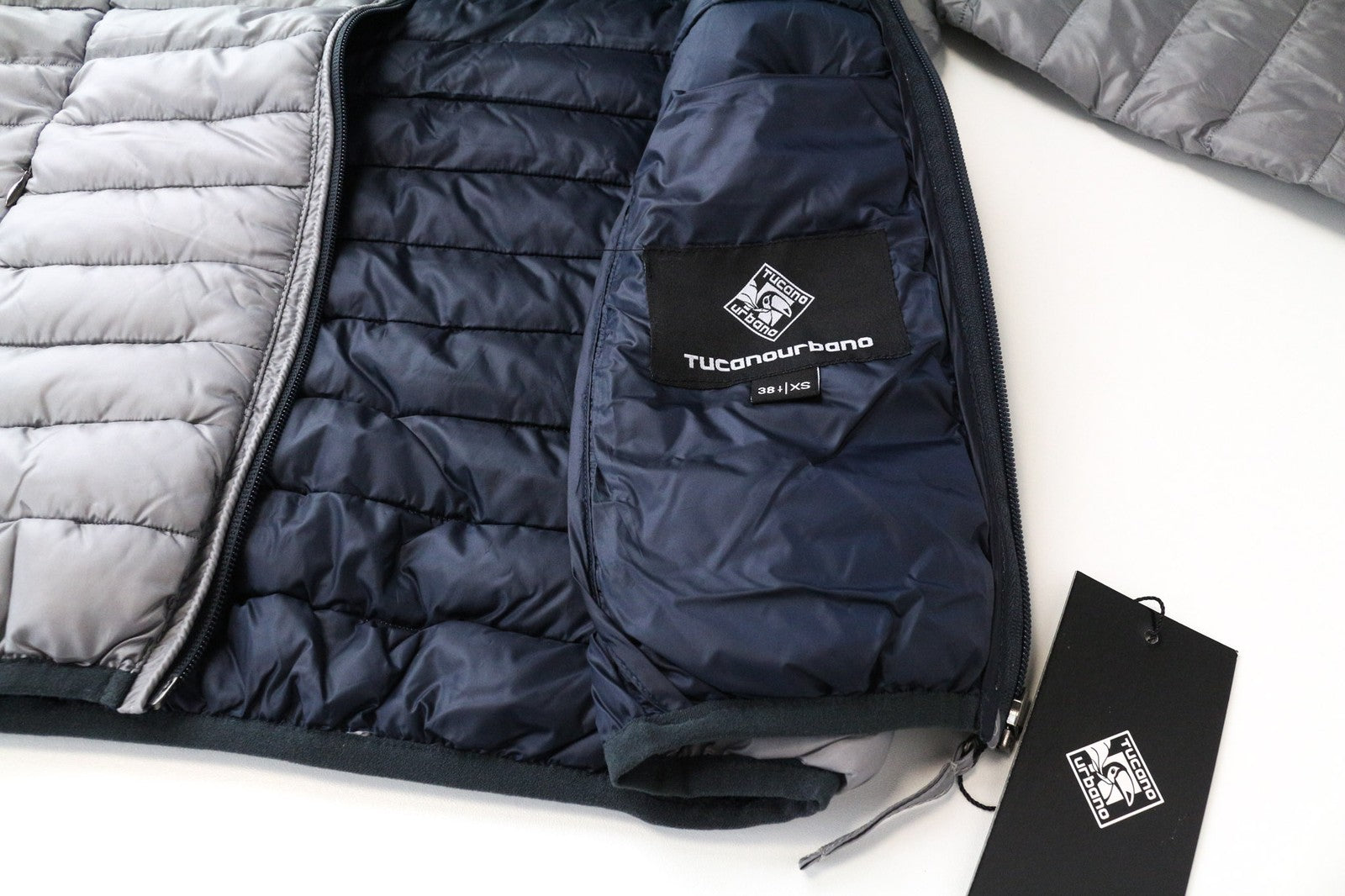 TUCANO URBANO Lot Pack Women's Jacket IT38 Grey Padded Motorcycle Breathable