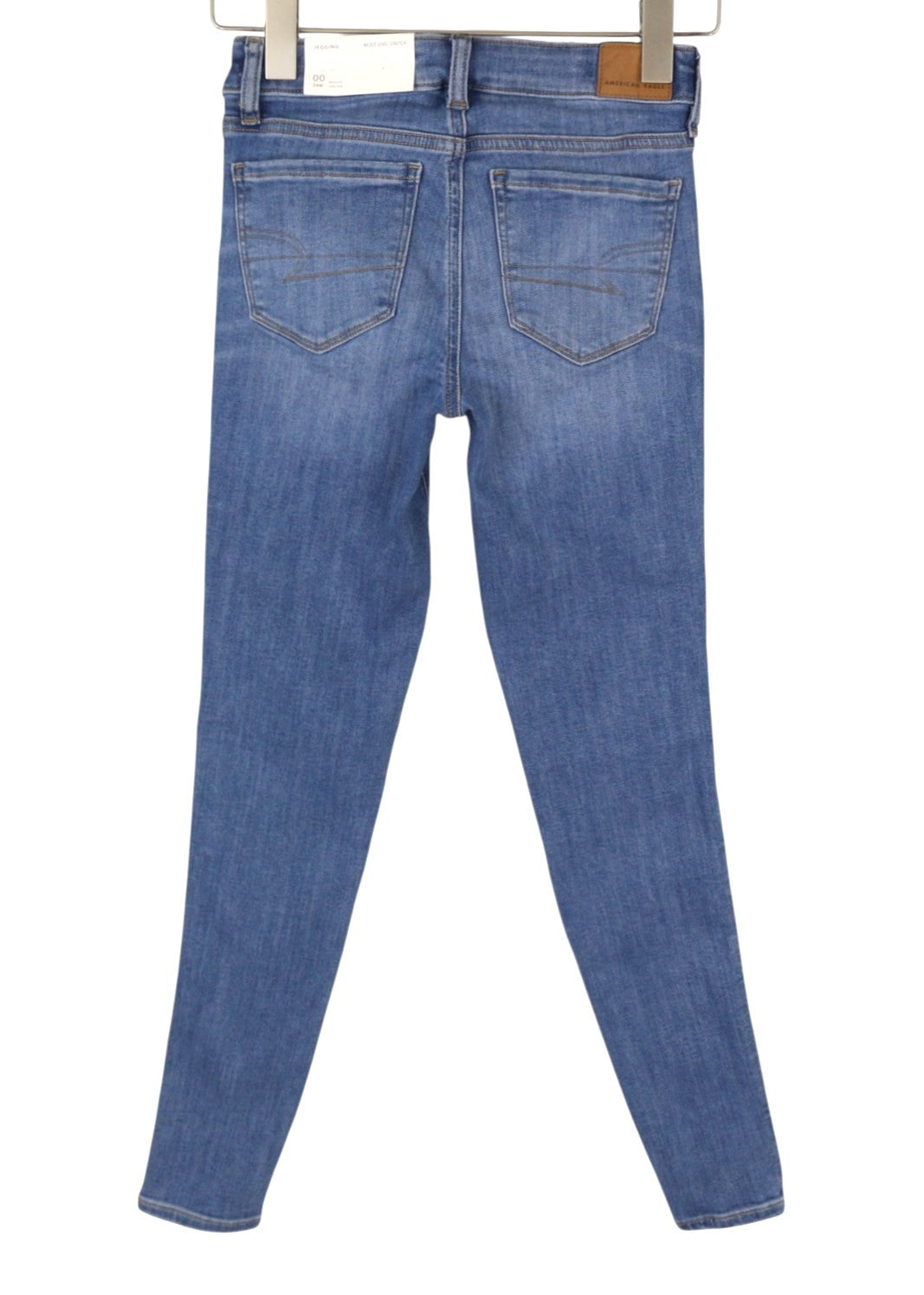 AMERICAN EAGLE OUTFITTERS Jegging Brilliant Blue Women Jeans W24 Stretch