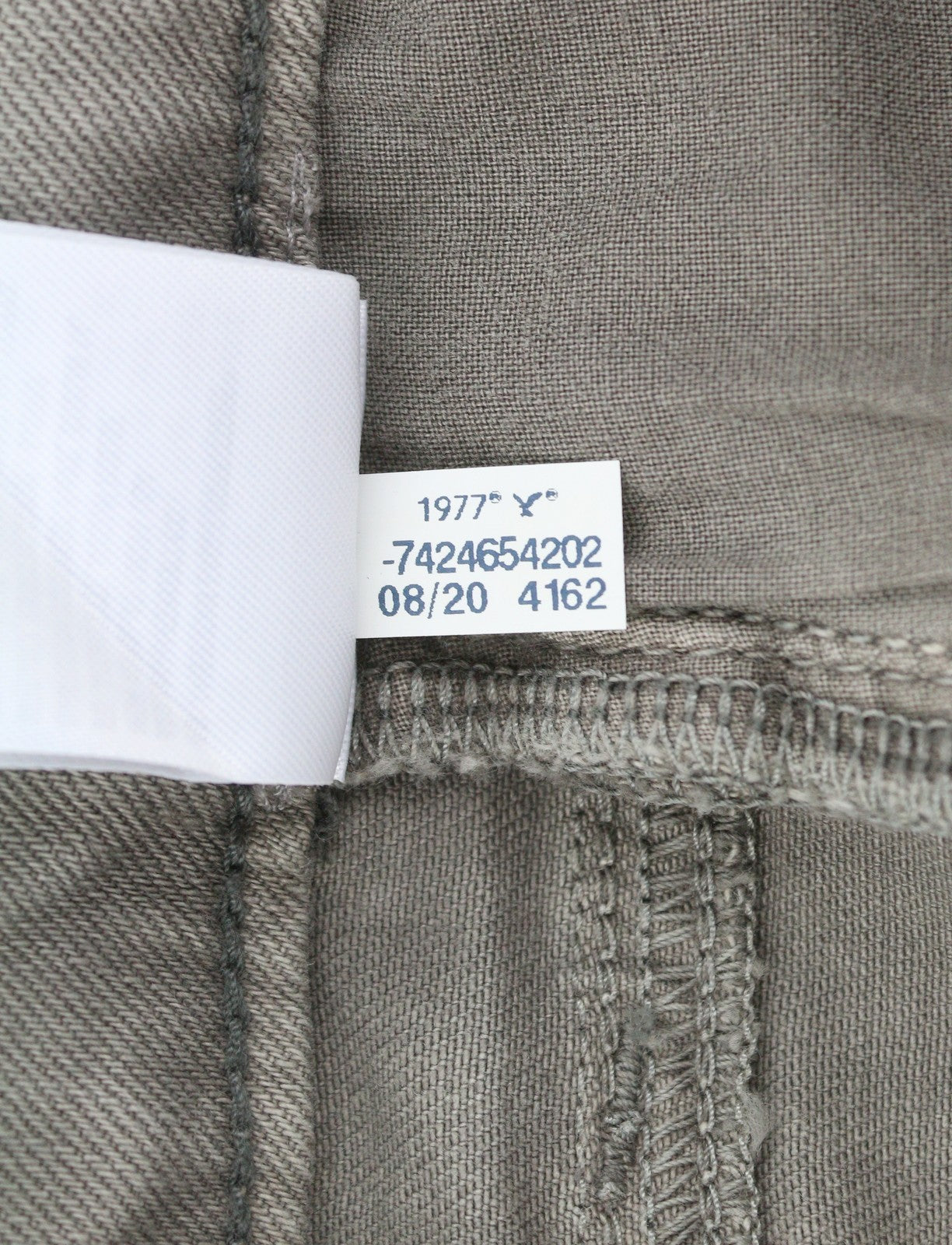 AMERICAN EAGLE OUTFITTERS Skinny Ariflex+ Men Jeans W31/L32 Grey Whiskers Faded