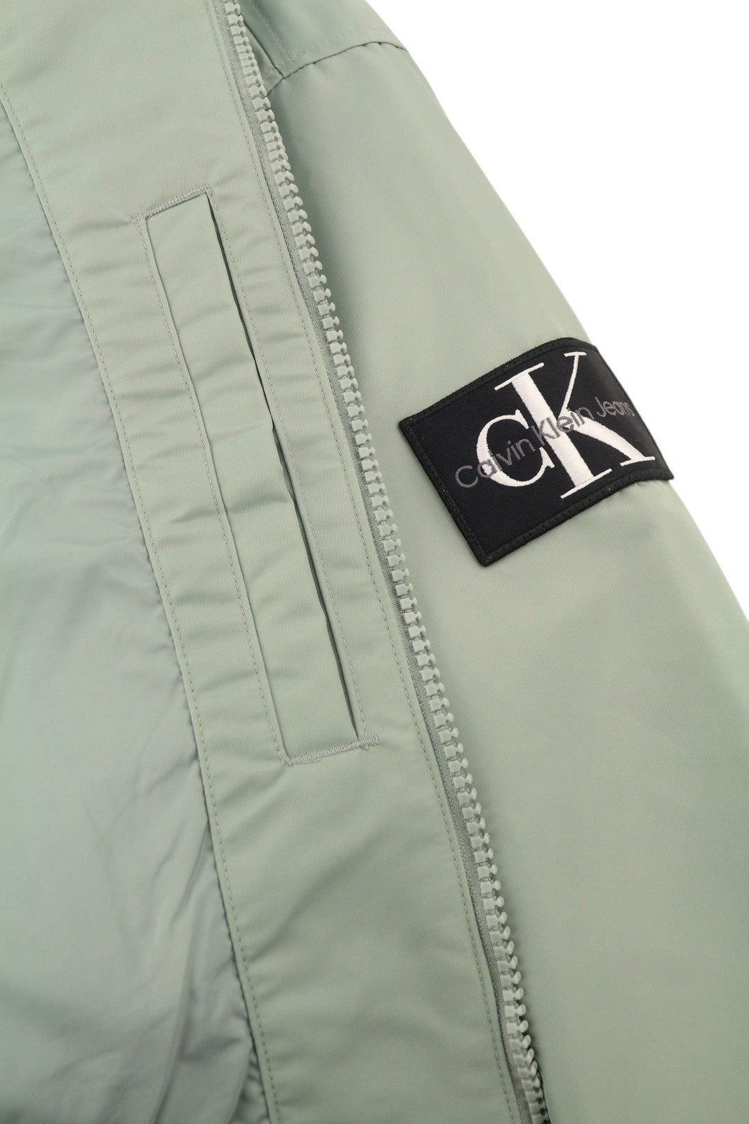 CALVIN KLEIN Men Jacket S Slate Grey Insulated Bomber RRP129