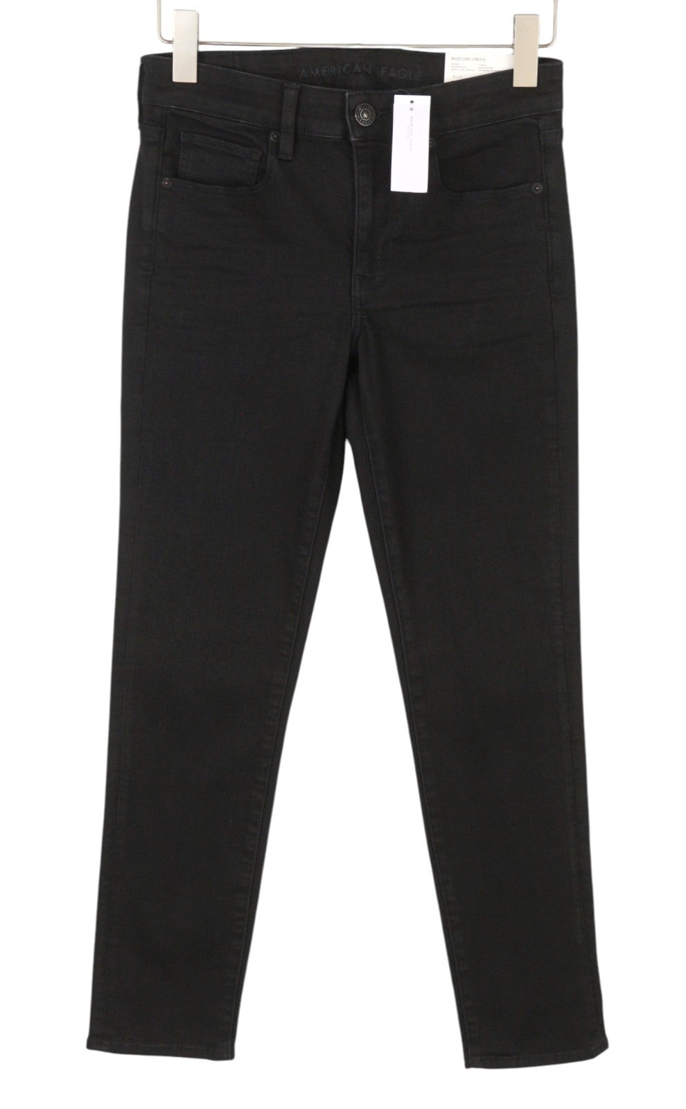 AMERICAN EAGLE OUTFITTERS Skinny Proper Black Women Jeans W27 Next Level Stretch