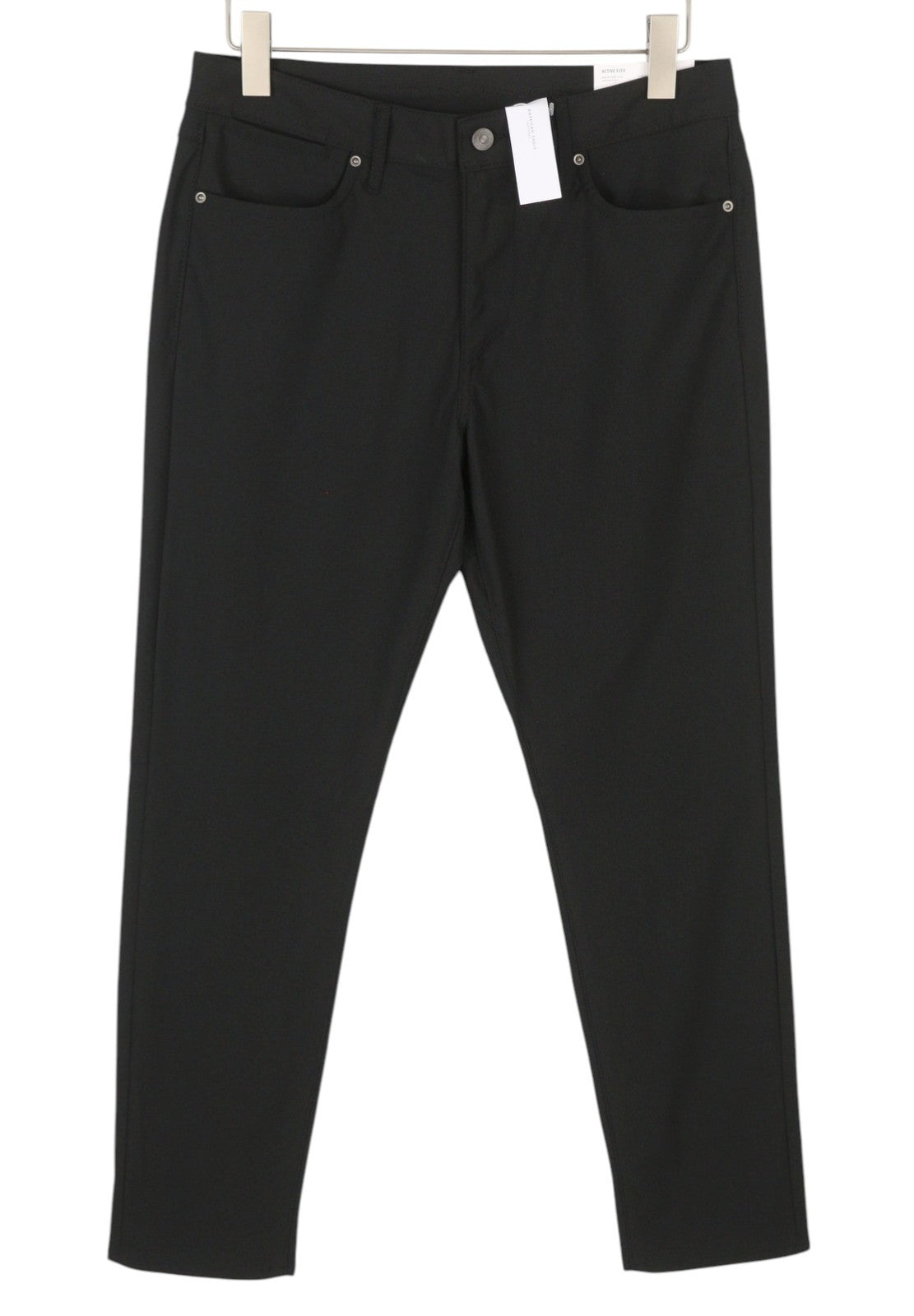 AMERICAN EAGLE OUTFITTERS Move-Free Slim Active Flex Men Trousers W32/L32 Black