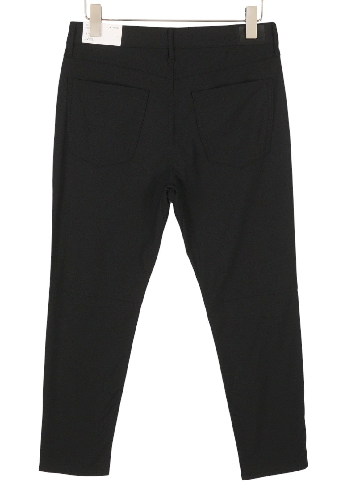 AMERICAN EAGLE OUTFITTERS Move-Free Slim Active Flex Men Trousers W32/L32 Black