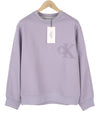 Purple Cotton Sweatshirt