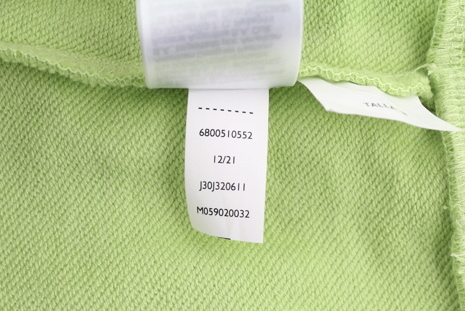 CALVIN KLEIN Men Hoodie XL Jaded Green Kangaroo Logo