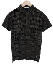 SCOTCH & SODA Men T-Shirt S Navy Cotton Patterned Short Sleeve Polo