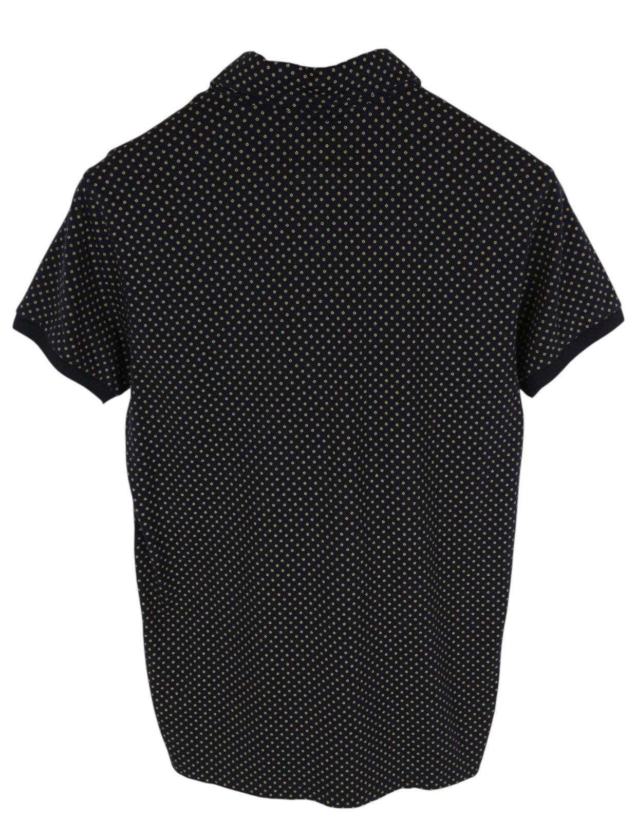 SCOTCH & SODA Men T-Shirt S Navy Cotton Patterned Short Sleeve Polo