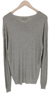 Grey Twill Sweatshirt