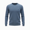 Blue Twill Sweatshirt