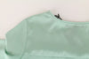 Green Polyester Dress
