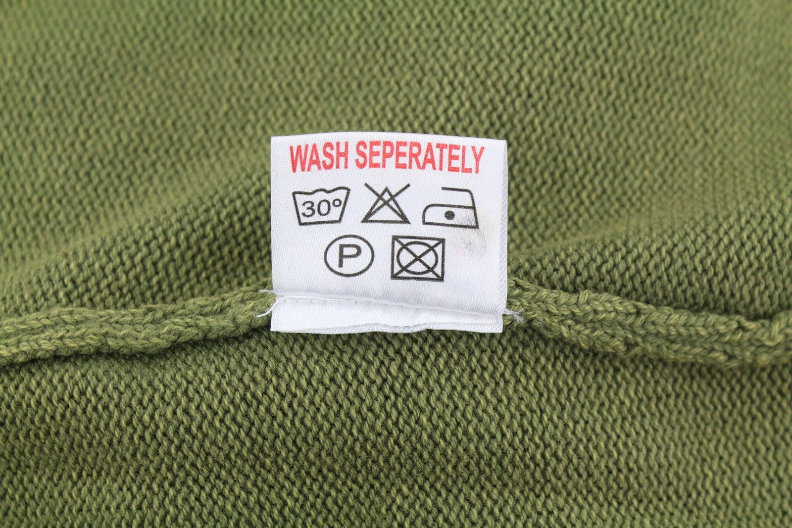 GOOD GENES Men Jumper XL Olive Green Knit Round Neck Long Back Pull On