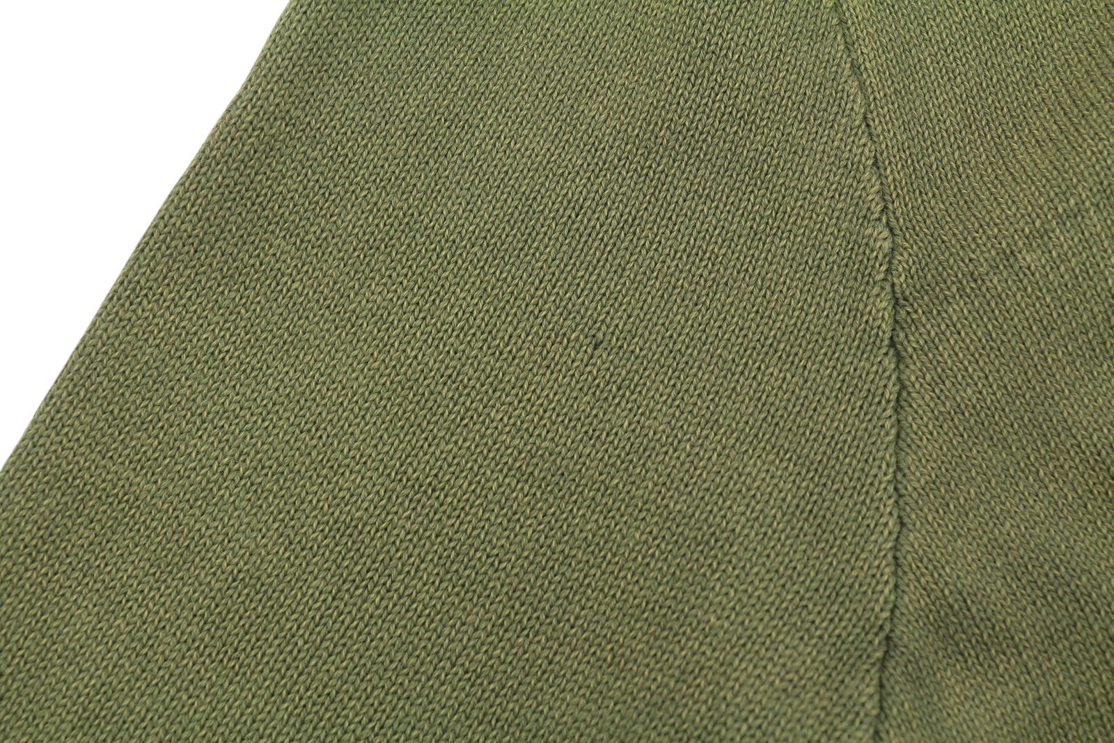 GOOD GENES Men Jumper XL Olive Green Knit Round Neck Long Back Pull On