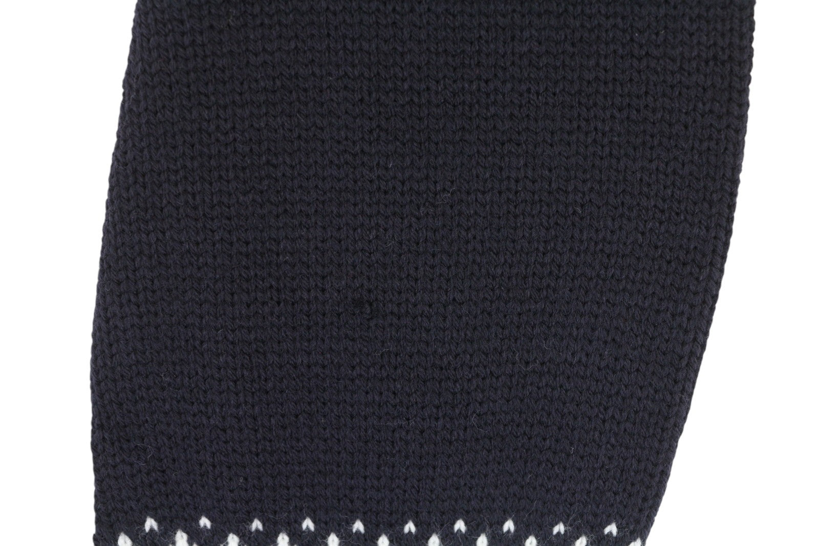 SUISTUDIO Women Jumper M Dark Blue Wool Blend Happy Holidays Pattern Pull On