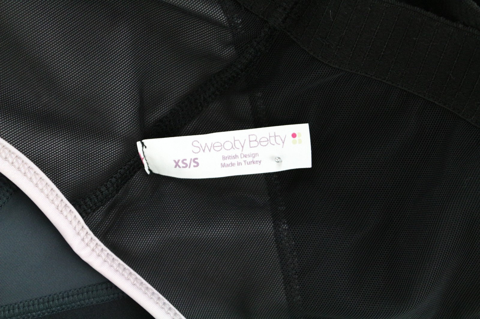 SWEATY BETTY Passe Dance Leotard Women Jumpsuit XS/S Grey Purple Stretch