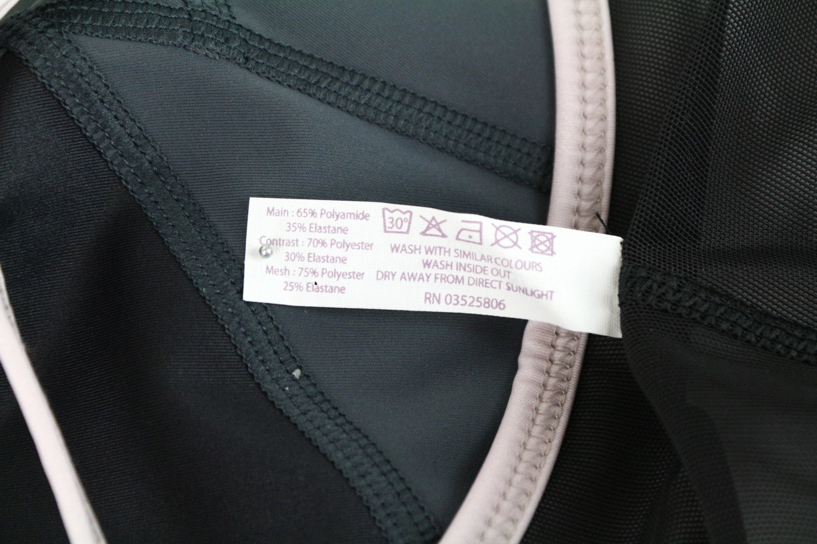 SWEATY BETTY Passe Dance Leotard Women Jumpsuit XS/S Grey Purple Stretch