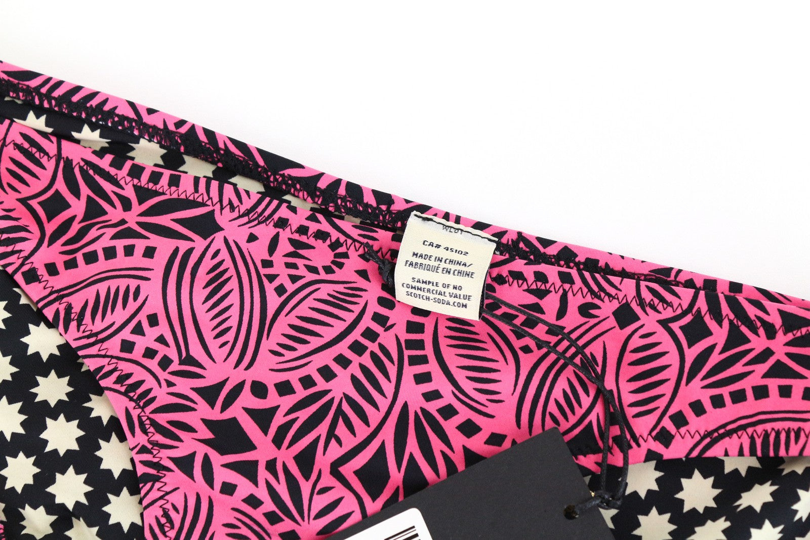 MAISON SCOTCH Women Swimwear ~XS Patterned Summer Beach Pool Bikini Bottom