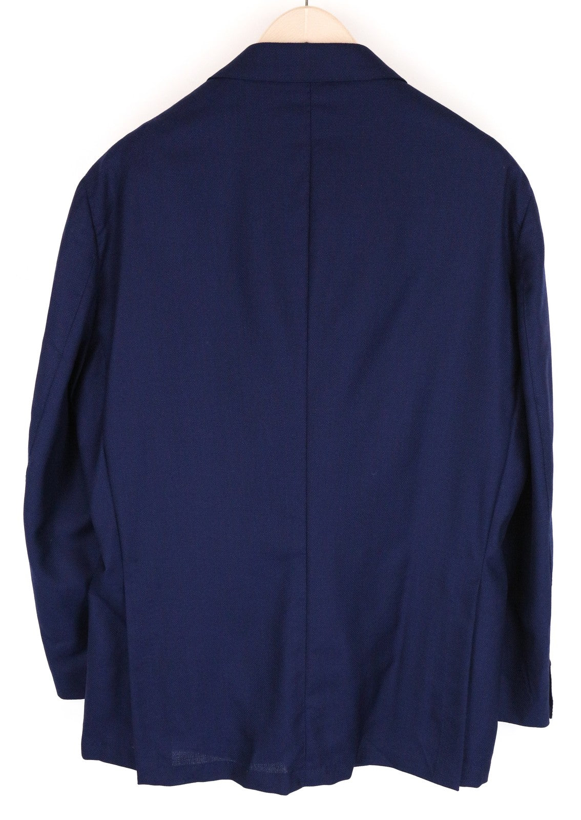 SUITSUPPLY Havana Men Blazer UK48R Blue Pure Wool Slim Single-Breasted Classic
