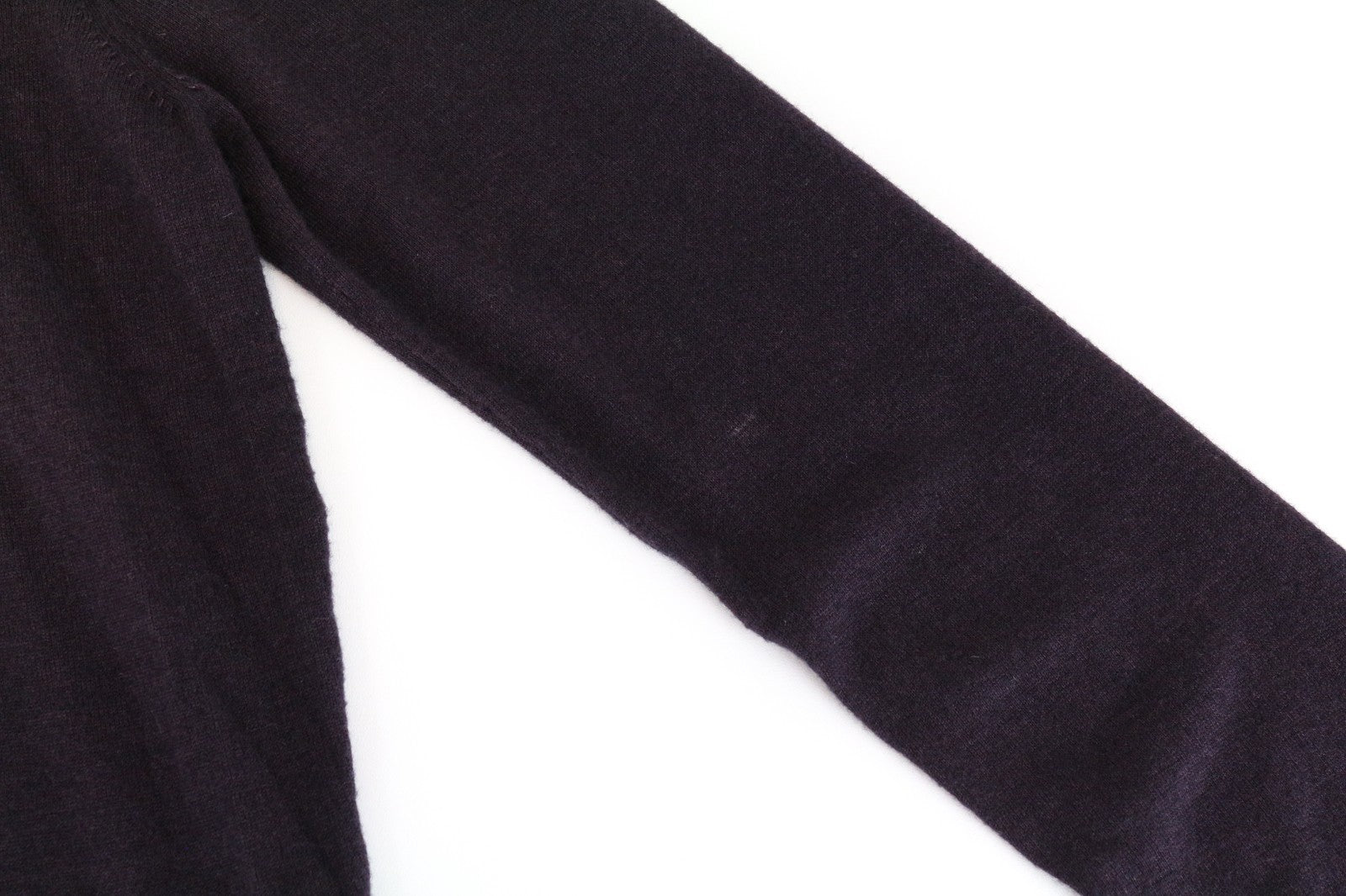 REPLAY Men Sweatshirt S Purple Wool Blend Long Sleeved Pull On Casual