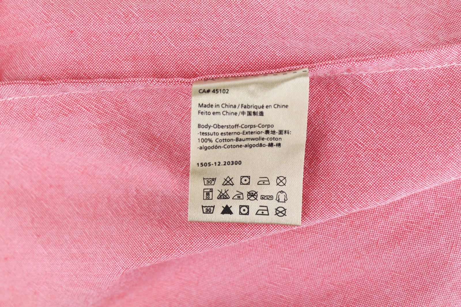 SCOTCH & SODA Ams Couture Men Shirt XL Pink Pure Cotton Long Sleeve Button-Up