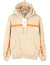Beige Cotton Hoodie