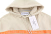 Beige Cotton Hoodie