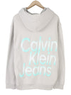 Grey Cotton Hoodie