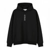 Black Cotton Hoodie