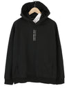 Black Cotton Hoodie