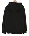 Black Cotton Hoodie