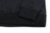 Black Cotton Hoodie