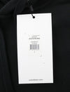 Black Cotton Hoodie