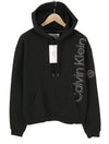 Black Cotton Hoodie