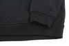 Black Cotton Hoodie