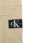 Beige Cotton Trousers