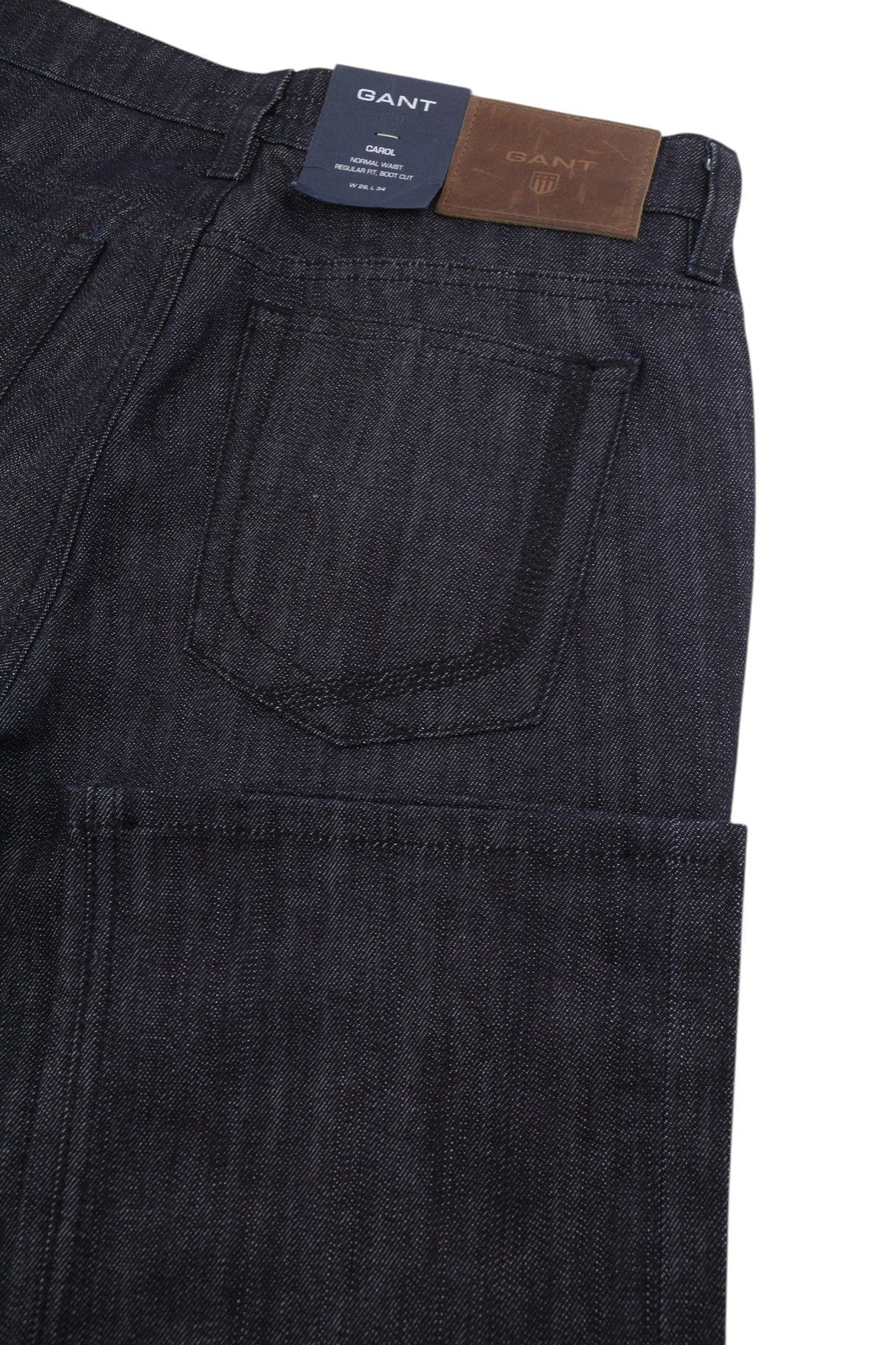 GANT Carol Women Jeans W29/L34 Dark Blue Regular Fit Bootcut Zip Fly