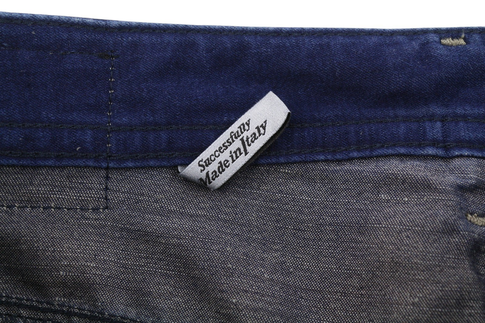 DIESEL Buster 0665T Men Jeans W32/L32 Blue Faded Distress Regular Slim Tapered